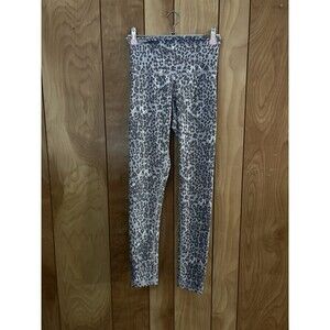 DYI leopard print high-waisted ankle‎ leggings Size Small S